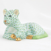 Herend Young Lion - Key Lime