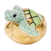 Herend Hatching Sea Turtle Key Lime