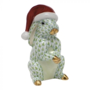 Herend Santa Bunny Key Lime