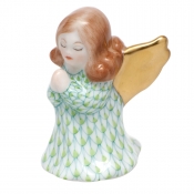 Herend Small Praying Angel - Key Lime