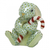 Herend Candy Cane Bunny - Key Lime