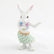 Herend Hula Bunny Key Lime