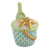 Herend Beach Bucket - Key Lime