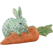 Herend Carrot Love Bunny - Key Lime