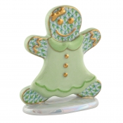 Herend Gingerbread Girl - Key Lime