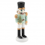 Herend Nutcracker with Christmas Tree - Key Lime