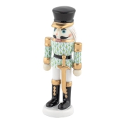 Herend Nutcracker With Sword - Key Lime