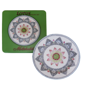Mottahedeh Lotus Picnic Tin Set / 4