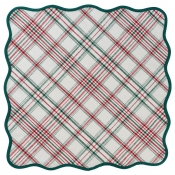 Juliska Merry Tartan Square Tablecloth - 52"