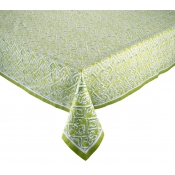 Kim Seybert Alfresco Tablecloth Olive / Green - 58 x 126