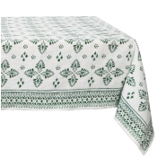 Juliska Iberian Border Evergreen Tablecloth - 60" x 120"