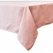 Juliska Berry Scallop Pink Tablecloth - 60" x 120"