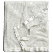 Juliska Beaded Tablecloth / White - 60" x 130"