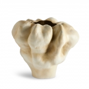 L'Objet Timna Short Vase Latte - 17"