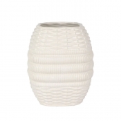 Vietri Tessere Basketweave Large Vase