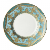 Royal Crown Derby Turquoise Palace Dinner Plate