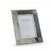 Arte Italica Tuscan Pewter Stamped Frame - 4 x 6