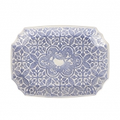 Vietri Uccello Blu Vietri Uccello Blu Rectangular Platter