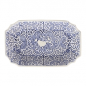 Vietri Uccello Blu Vietri Uccello Blu Oval Bowl