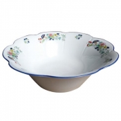 Royal Limoges Paradis Bleu Salad Bowl