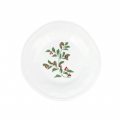 Vietri Aria Holiday Salad Plate