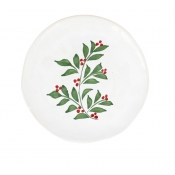 Vietri Aria Holiday Cocktail Plate