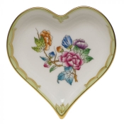 Herend Queen Victoria Small Heart Tray