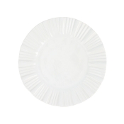 Vietri Bari White American Dinner Plate - Set 4