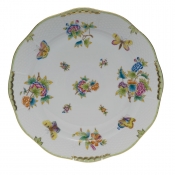 Herend Queen Victoria Round Platter - 13.75"