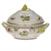 Herend Queen Victoria Tureen W/Lemon (4 Qt)