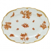 Herend Fortuna Rust Platter - 17"