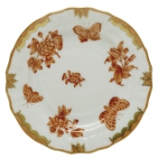 Herend Fortuna Rust Bread & Butter Plate - 6"