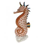 Herend Sea Horse - Rust