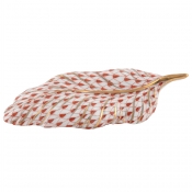 Herend Feather - Rust