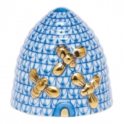 Herend Beehive - Blue