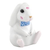 Herend Kisses Bunny - Blue