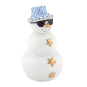 Herend Tropical Snowman - Blue