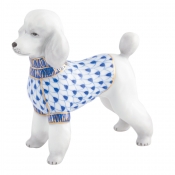 Herend Toy Poodle Sapphire