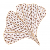 Herend Ginkgo Leaf - Chocolate