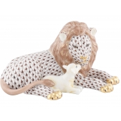Herend Reserve Lion And Lamb