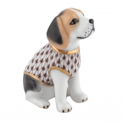 Herend Beagle Puppy - Chocolate