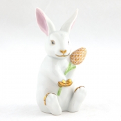 Herend Blossom Bunny - Multi / Butterscotch