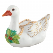 Herend Christmas Goose Butterscotch