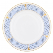 Herend Art Deco Blue Service Plate - 11"