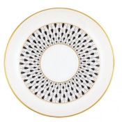 Herend Art Deco Black Tea Saucer