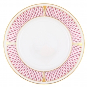 Herend Art Deco Raspberry Salad Plate - 7.5"