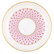 Herend Art Deco Raspberry Tea Saucer
