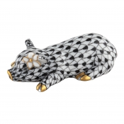 Herend Daisy the Pig - Black