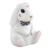 Herend Kisses Bunny - Black