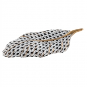 Herend Feather - Black